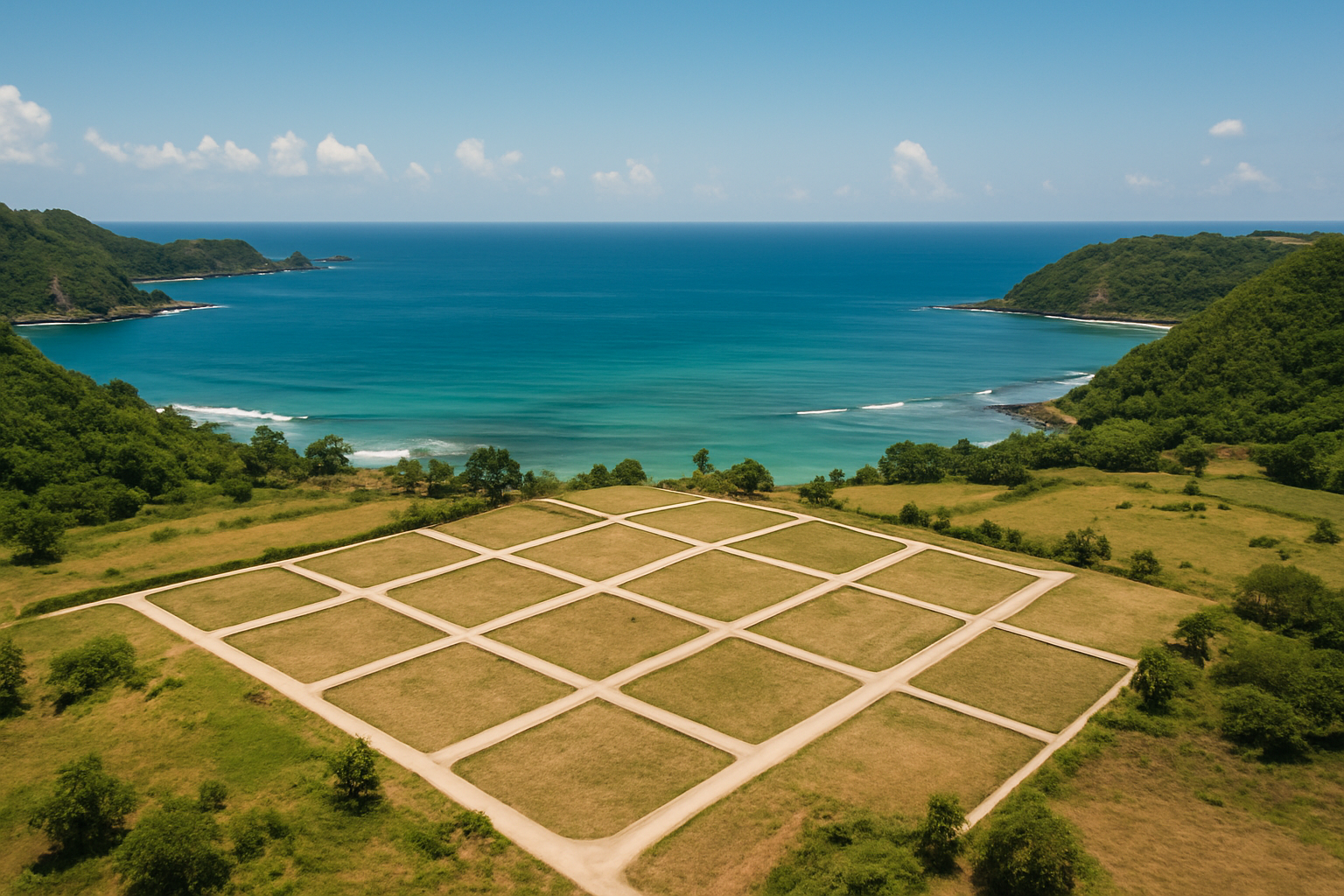 Villa-Ready Plots in South Lombok