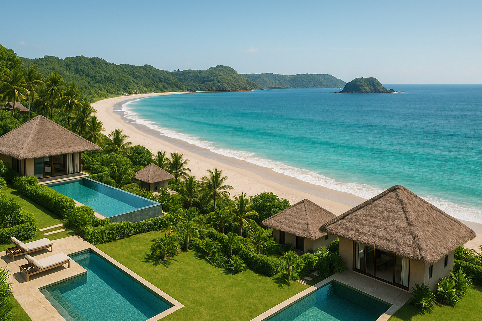 Seaside Villas For Sale in Kuta