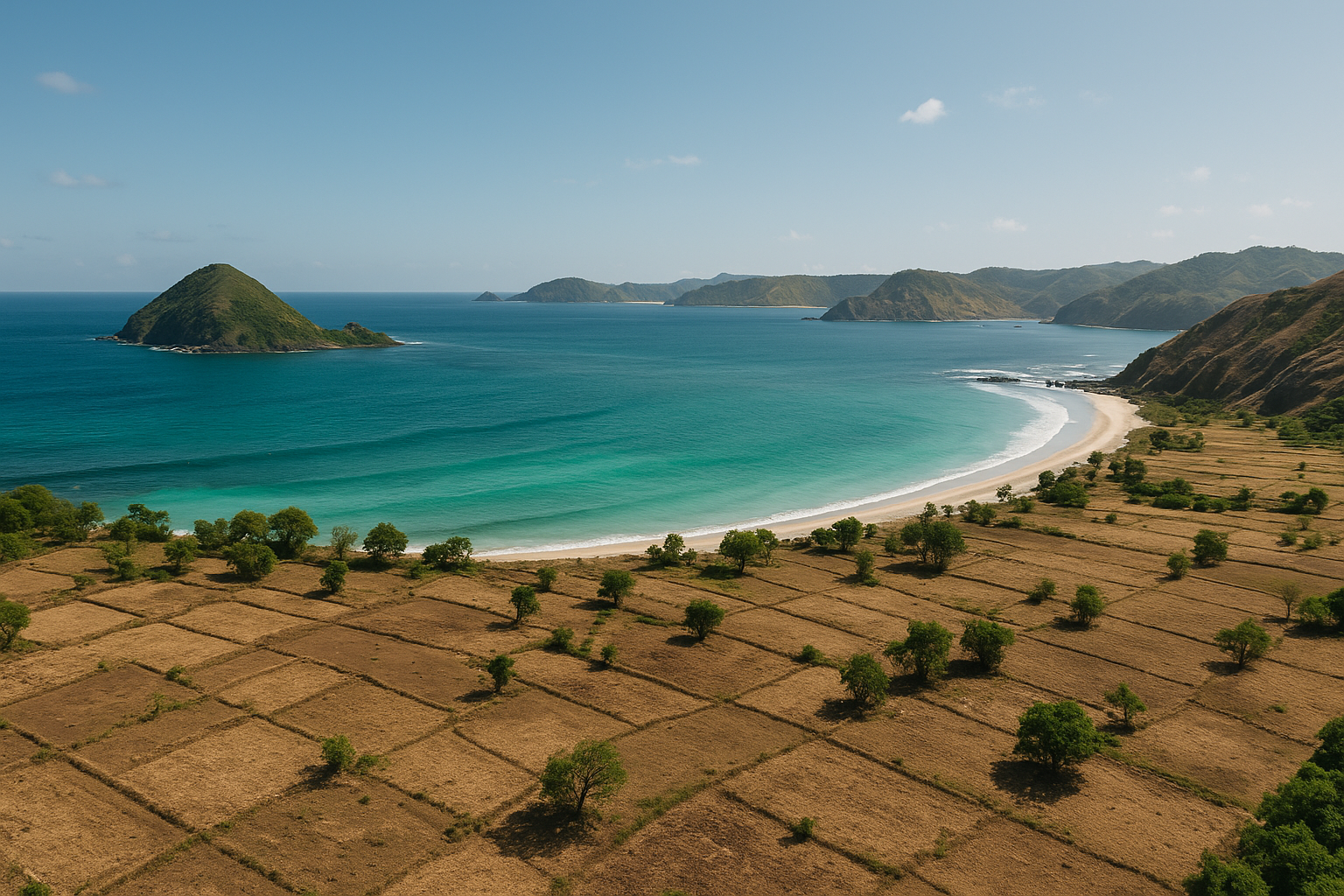 Coastal Land Deals South Lombok Area