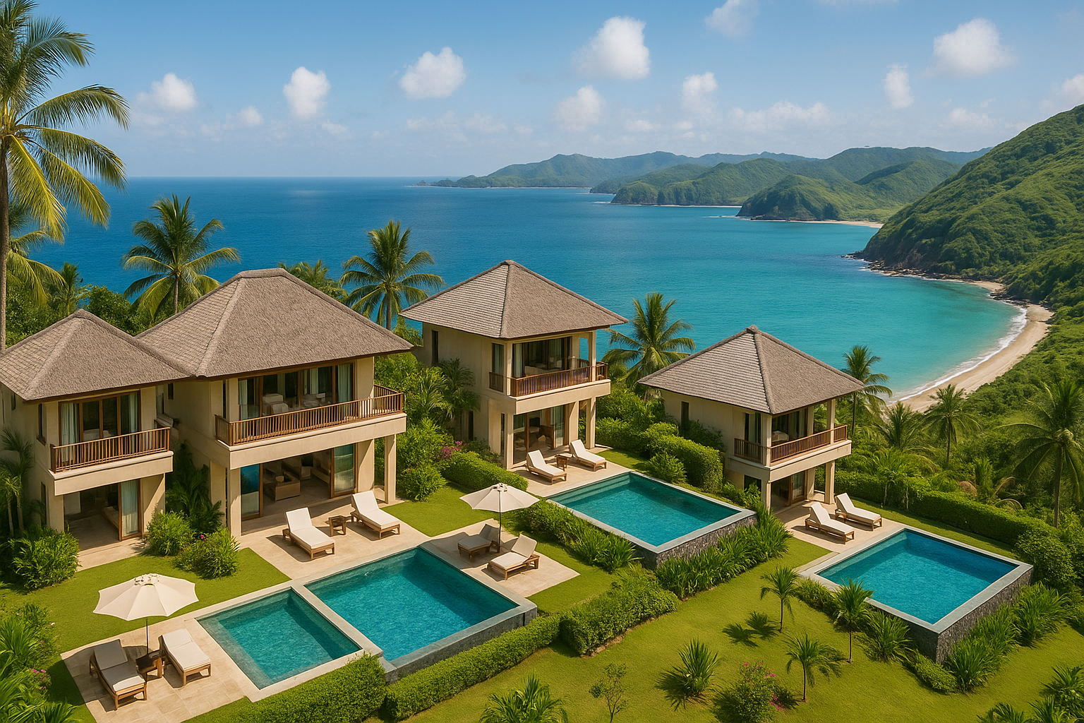 Luxury Villas Available Now in Lombok