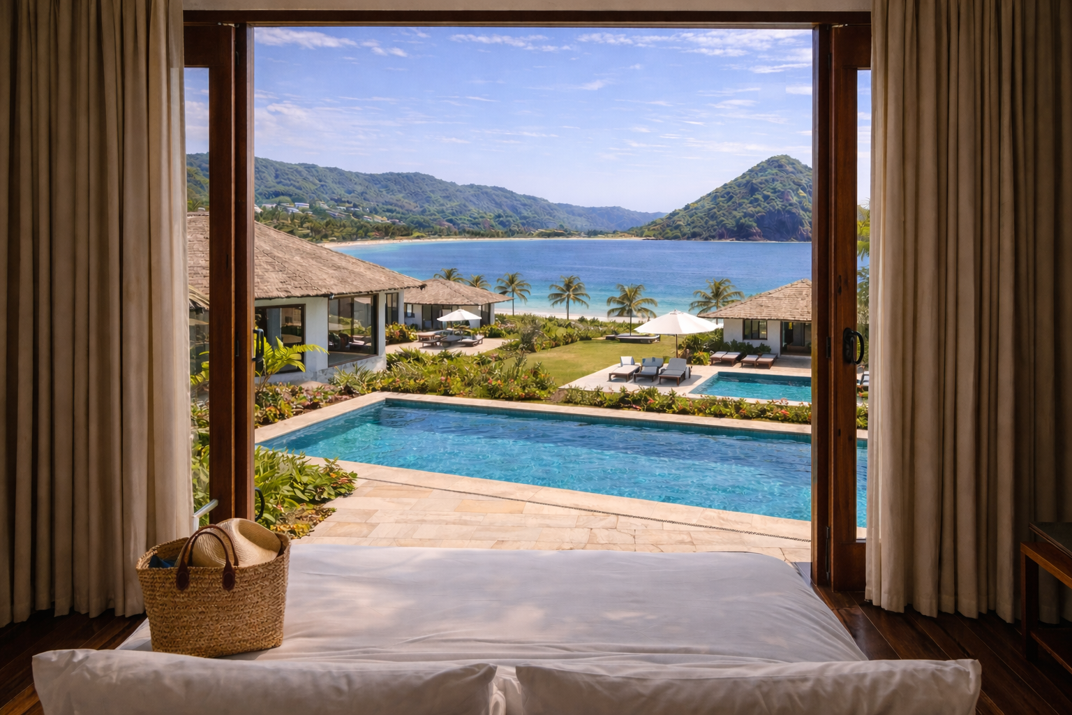 Land and Villas in South Lombok