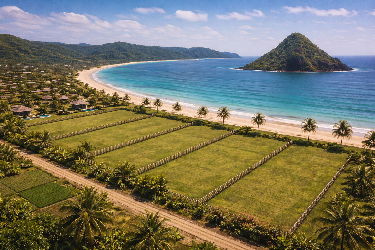 Oceanfront Land Deals in Lombok